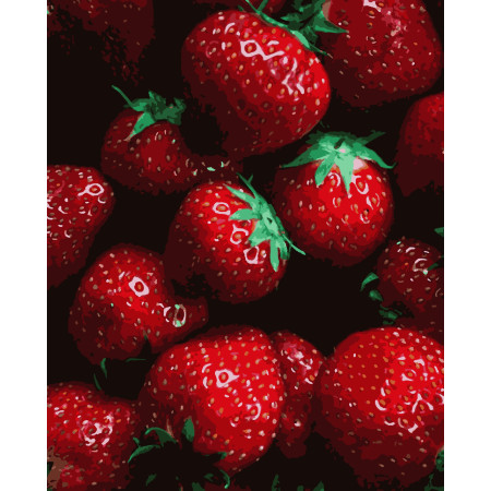 Картина за номерами Полуничка (PN4975) 40*50 см.