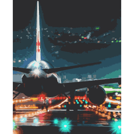 Картина за номерами Літак (PN5425) 40*50 см. 