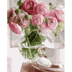 Картина за номерами Приємне чаювання (PN6630) 40*50 см. 