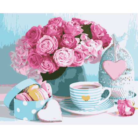 Картина за номерами У стилі Прованс (PNX7457) 50*60 см.