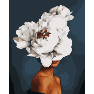 Картина за номерами Елегантна квітка (PNX0533) 50*60 см. 