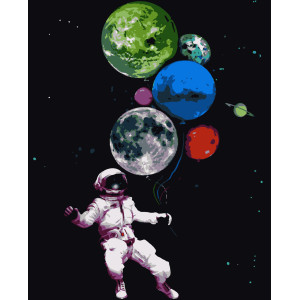 Картина по номерам Моя Вселенная (PNX5105) 50*60 см.