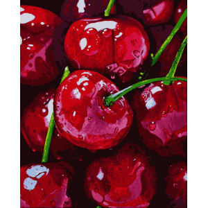 Картина за номерами Соковита черешня (PNX4935) 50*60 см. 
