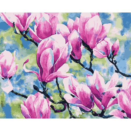 Картина за номерами Магнолія (PN3030) 40*50 см. 