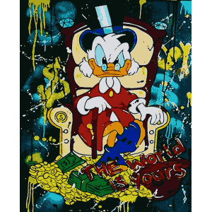 Картина по номерам Скрудж Макдак (PN2010) 40*50