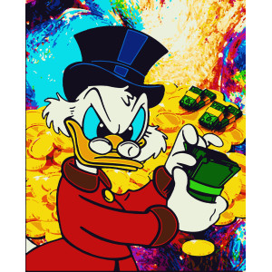 Картина по номерам Макдак (PN2015) 40*50 см.