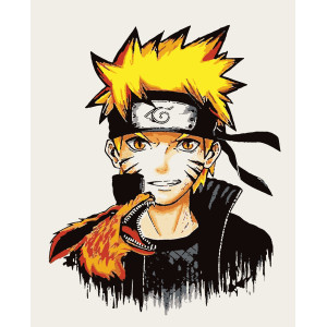 Картина по номерам Наруто (PNX2140) 50*60 см.