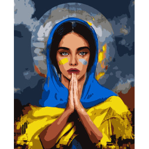 Картина за номерами Молитва (PN2022) 40*50 см.