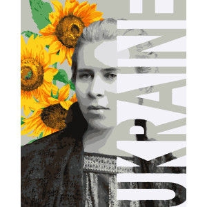 Картина за номерами Леся Українка (PN6735) 40*50 см.