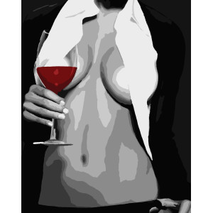 Картина по номерам Соблазн (PNX3103) 50*60 см.