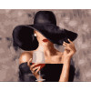 Картина за номерами Дама в капелюсі (PN0519) 40*50 см. 