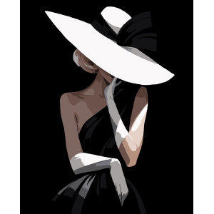 Картина по номерам Элегантность (PN3793) 40*50 см. 