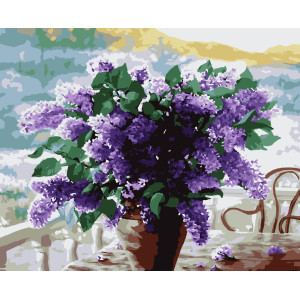 Картина за номерами Букет бузку (PNX9344) 50*60 см.