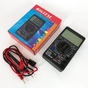 Цифровой мультиметр Digital Tech DT700D большой дисплей (со звуком), мультиметр с защитой. Photo 2