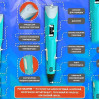 3D ручка Smart 3D Pen 2 c LCD дисплеем. Цвет: голубой