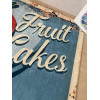  Килимок для кухні Fruit cake в різних розмірах