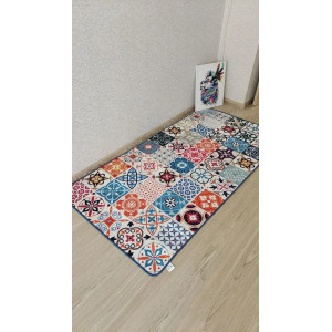  Килимок для кухні Colored mosaic в різних розмірах. Photo 2