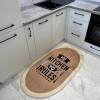  Килимок для кухні Oval kitchen в різних розмірах
