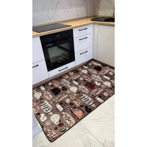  Килимок для кухні Coffee brown в різних розмірах